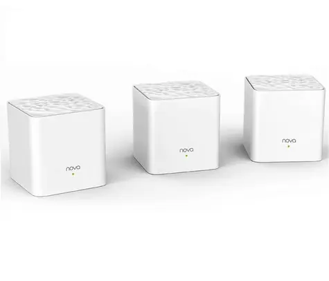 Tenda Nova MW3 3 ks  / Wireless-AC Dual Band Router / 802.11ac / 2.4 + 5.0 GHz / 1167 Mbps / 1x WAN / 2x LAN / 2x 3 dBi