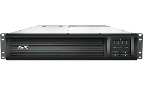 APC Smart-UPS 2200VA (1900W) LCD RM / 2200VA / 1900W / LCD / 230V / Line interaktivní / síťová karta AP9631 / 2U