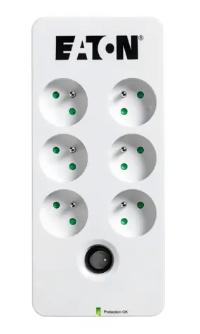 EATON Protection Box PB6F / přepěťová ochrana / 6 zásuvek