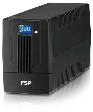 Fortron UPS iFP 1000VA / 1000 VA / 600W / 140-290 VAC / LCD / USB / 2 x Schuko / 2 x IEC-320-C13