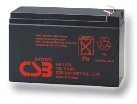 CSB Náhradni baterie 12V - 7.2Ah GP1272 F2