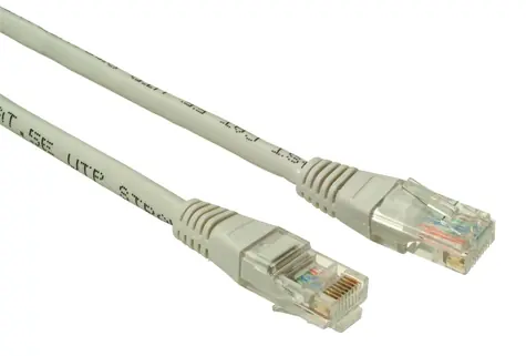 Solarix UTP CAT5E 10m non-snag proof / Patch kabel / RJ45-RJ45 / šedá