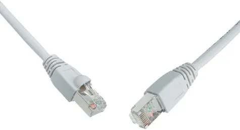 Solarix UTP CAT5E 7m snag proof šedá / Patch kabel / RJ45-RJ45