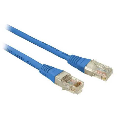 Solarix UTP CAT5E 2m snag proof modrá / Patch kabel / RJ45-RJ45