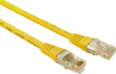 Solarix UTP CAT5E 5m non-snag proof žlutá / Patch kabel / RJ45-RJ45