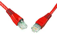 Solarix UTP CAT5E 5m snag proof červená / Patch kabel / RJ45-RJ45