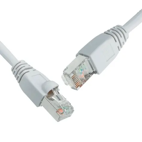 Solarix SFTP CAT5E 5m snag proof šedá / Patch kabel / RJ45-RJ45