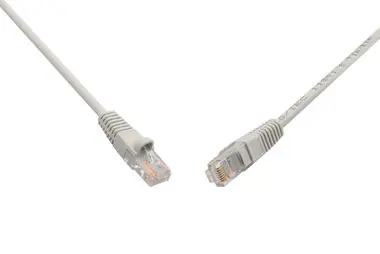 Solarix UTP CAT6 2m snag proof šedá / Patch kabel / RJ45-RJ45
