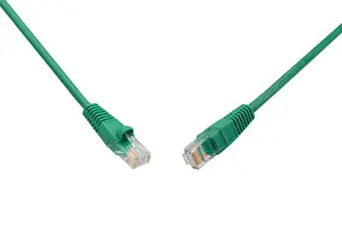 Solarix UTP CAT6 10m snag proof zelená / Patch kabel / RJ45-RJ45