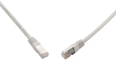 Solarix SFTP CAT6A 3m non-snag proof / Patch kabel / RJ45-RJ45 / šedá