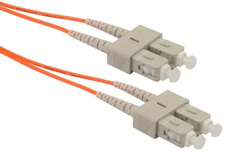 Solarix optický kabel SC-SC OM2 1m / Patch kabel / Multimode / Duplex / OM2 / SC-SC