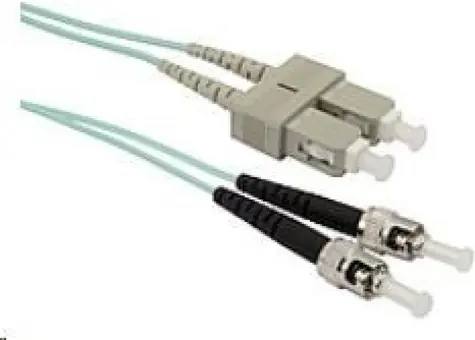 Solarix optický kabel SC-ST OM3 2m / Patch kabel / Multimode / Duplex