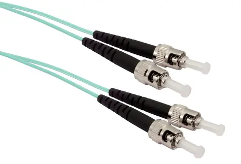 Solarix optický kabel ST-ST OM3  1m / Patch kabel / Multimode / Duplex