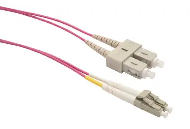 Solarix optický kabel SC-LC OM4 2m / Patch kabel / Multimode / Duplex