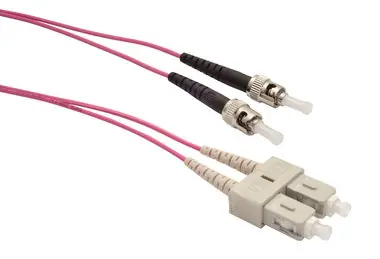 Solarix optický kabel SC-ST OM4 2m / Patch kabel / Multimode / Duplex