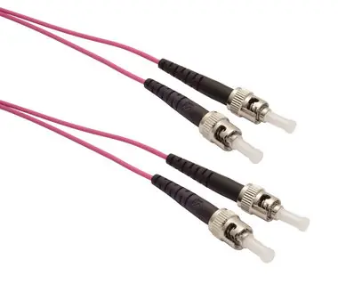 Solarix optický kabel ST-ST OM4 2m / Patch kabel / Multimode / Duplex