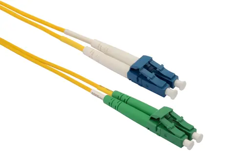 Solarix optický kabel LC-LC 1m / Patch kabel / Singlemode / Duplex / OS / APC-UPC
