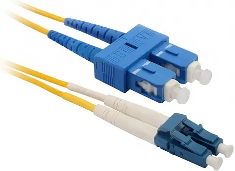 Solarix optický kabel SC-LC UPC 1m / Patch kabel / Singlemode / Duplex / OS