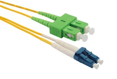 Solarix optický kabel SC-LC APC-UPC 5m / Patch kabel / Singlemode / Duplex / OS1