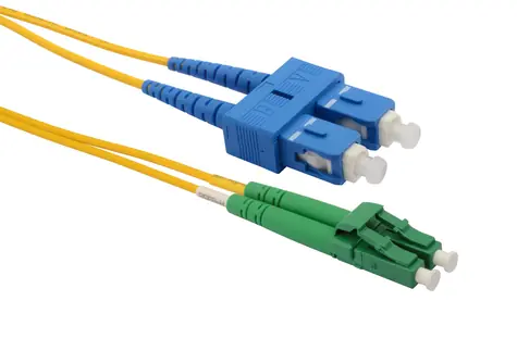 Solarix optický kabel SC-LC 1m / Patch kabel / Singlemode / Duplex / OS / APC-UPC