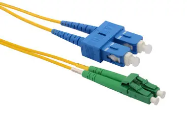 Solarix optický kabel SC-LC  APC-UPC 2m / Patch kabel / Singlemode / Duplex / OS