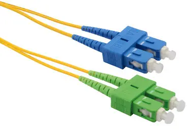 Solarix optický kabel SC-SC APC-UPC 5m / Patch kabel / Singlemode / Duplex / OS