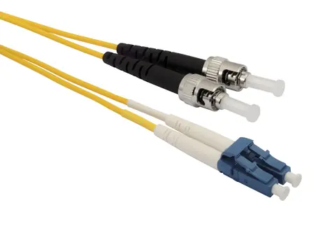 Solarix optický kabel ST-LC UPC 1m / Patch kabel / Singlemode / Duplex / OS