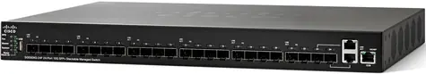 Cisco SG550XG-24F-K9-EU / Switch / 24x 10G SFP+ / 2x 10GBase-T|SFP+ / 2x SFP+ / QoS / VLAN