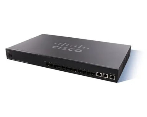 Cisco SX550X-12F-K9-EU / Switch / 10x 10GBase-T / 2x 10GBase-T|SFP+ / QoS / VLAN