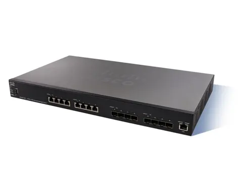 Cisco SX550X-16FT-K9-EU / Switch / 8x 10GBase-T / 8x 10G SFP+ / QoS / VLAN