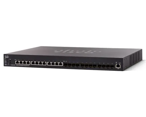 Cisco SX550X-24FT-K9-EU / Switch / 12x 10GBase-T / 12x 10G SFP+ / QoS / VLAN