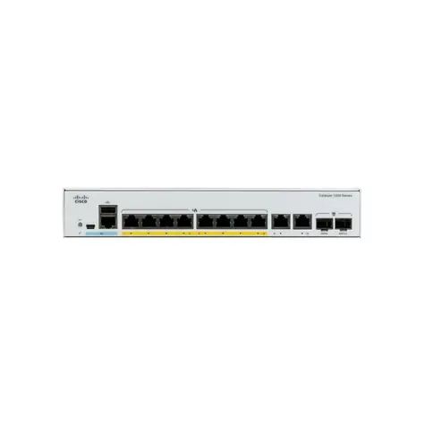 Cisco C1000-8P-2G-L / Switch / 8x RJ-45 10|100|1000 / 2x Combo Gbps|SFP / PoE+ / QoS / VLAN