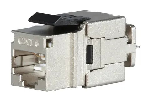 Solarix rychlozařezávací keystone CAT6 STP / konektor RJ45 / stíněný