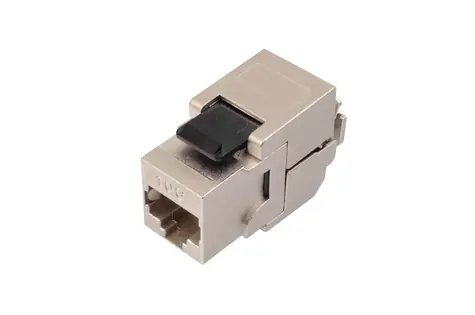 Solarix samořezný keystone CAT6A STP / konektor RJ45 / stíněný