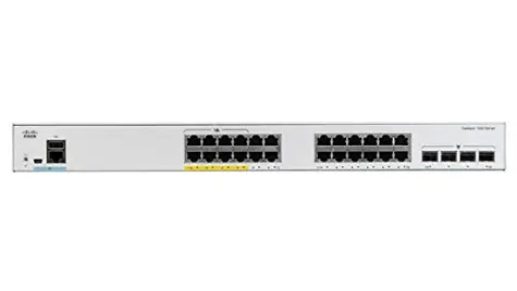 Cisco C1000-24FP-4G-L / Switch / 24x RJ-45 10|100|1000 / 4x SFP / PoE+ / QoS / VLAN