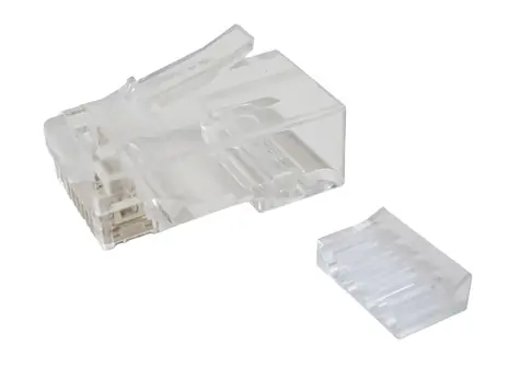 Solarix konektor RJ45 CAT6 pro lanko - 1ks / nestíněný / skládaný