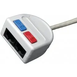 Solarix rozdvojka počítač - počítač / 2x RJ45 UTP