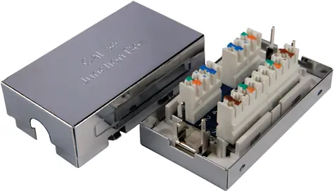 Solarix spojovací box CAT5E STP