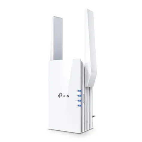 TP-Link RE505X / AX1500 Wi-Fi 6 Range Extender / Dual-Band / 2.4GHz 300 Mbps / 5GHz 1201 Mbps / 802.11ax