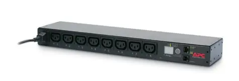 APC AP7920B / stojanová PDU s přepínáním / 1U / 12A@208V / 10A@230V / 8x IEC 320 C13 / IEC-320 C14 (vstup)