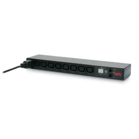 APC AP7921B / stojanová PDU s přepínáním / 1U / 16A / 208&230V / 8x IEC 320 C13 / IEC-320 C20 (vstup)