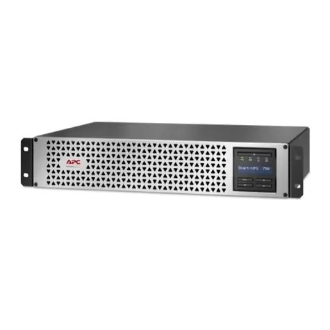 APC Smart-UPS SMTL750RMI2UC / 2U / 600W / 750VA / 230V / 2x IEC Jumpers / 6x IEC 320 C13 / 6x NEMA 5-15R / IEC-320 C14