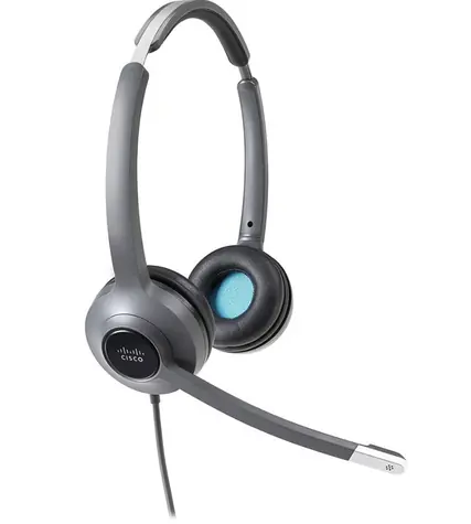 Cisco Headset 562 černá (bez základny) / bezdrátová náhlavní souprava / oboustranné sluchátko / mikrofon / DECT