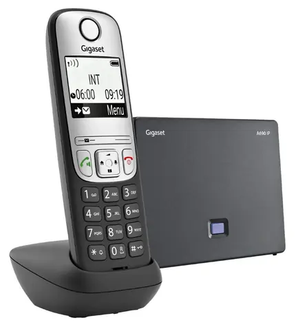 Gigaset A690IP / VoIP telefon / Až 6 SIP účtů / DECT