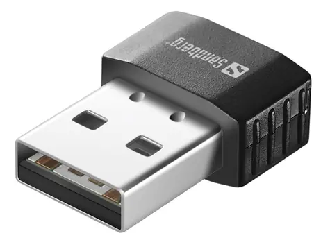 Sandberg USB-A Wifi Dongle 650 Mbit-s / USB Wi-Fi adaptér / 802.11ac / USB-A 2.0