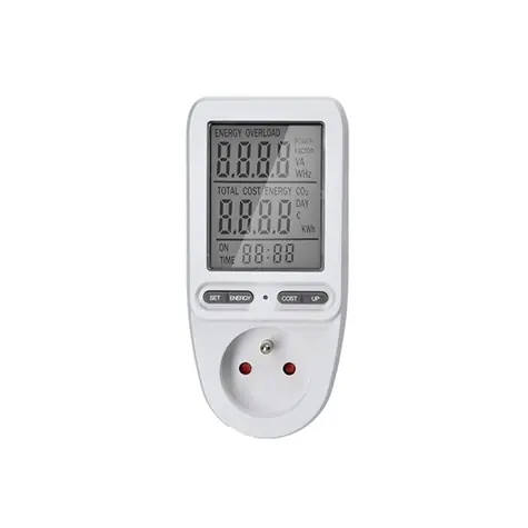 Solight DT27 digitální měřič spotřeby el. energie / velký displej