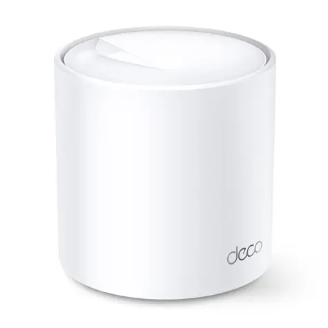TP-Link Deco X20 (1-pack) / WiFi 6 systém MESH AX1800 / Dual-band / 2.4GHz - 574Mbps / 5GHz - 1201Mbps / 2x GLAN