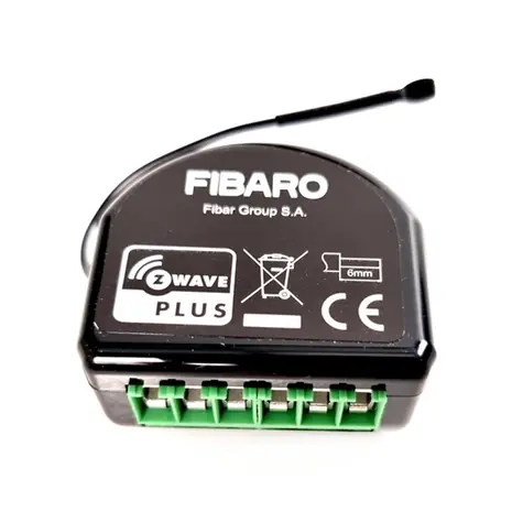 Fibaro FGS-214 spínací reléový modul 1x 6.5A / Z-WavePlus