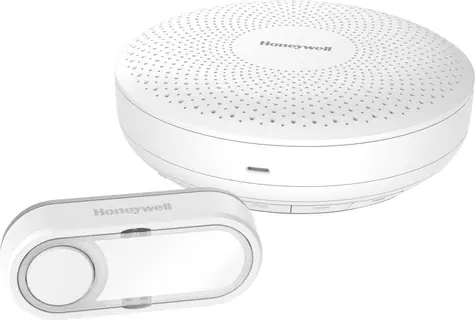 Honeywell DCR311S bílá / bezdrátový zvonek / 150 m / 4 melodie