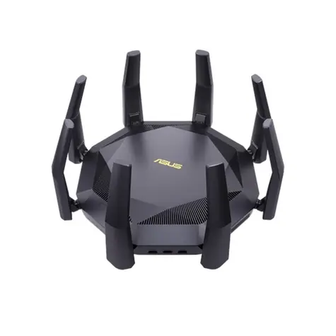ASUS RT-AX89X / Air MESH router / 2.4GHz - 1148Mbps / 5GHz - 4804Mbps / WAN + 8x LAN / USB 3.1 / SFP+